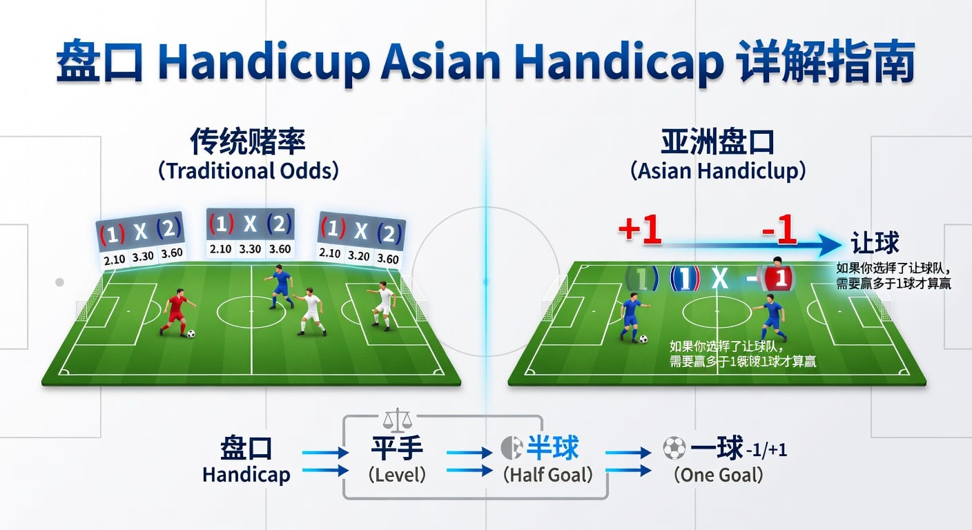 亚洲盘 asian handicap 实战读法与判断框架