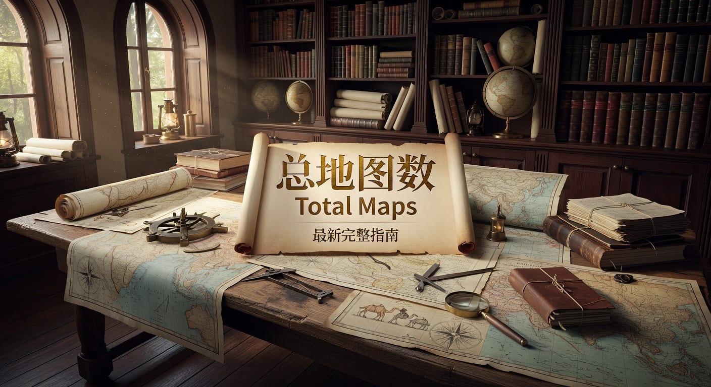 总地图数 Total Maps｜AG真人娱乐官网赛事地图统计解析